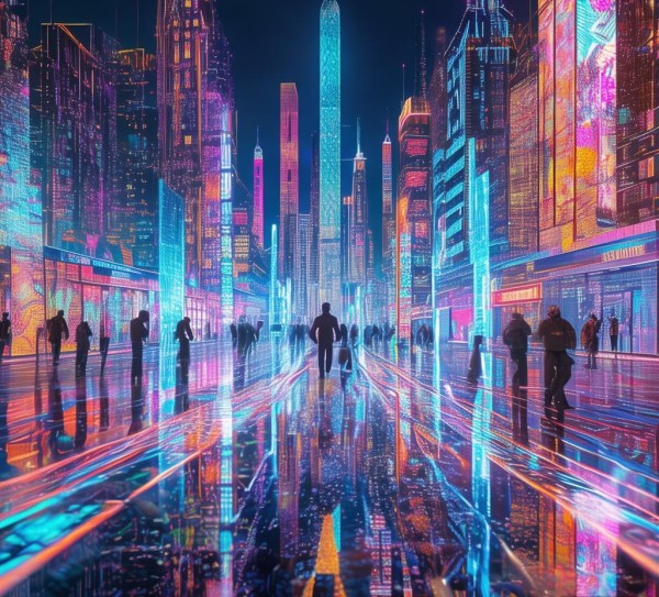 数字化经济的未来，一场视觉盛宴，从数字技术到未来科技的创新之旅